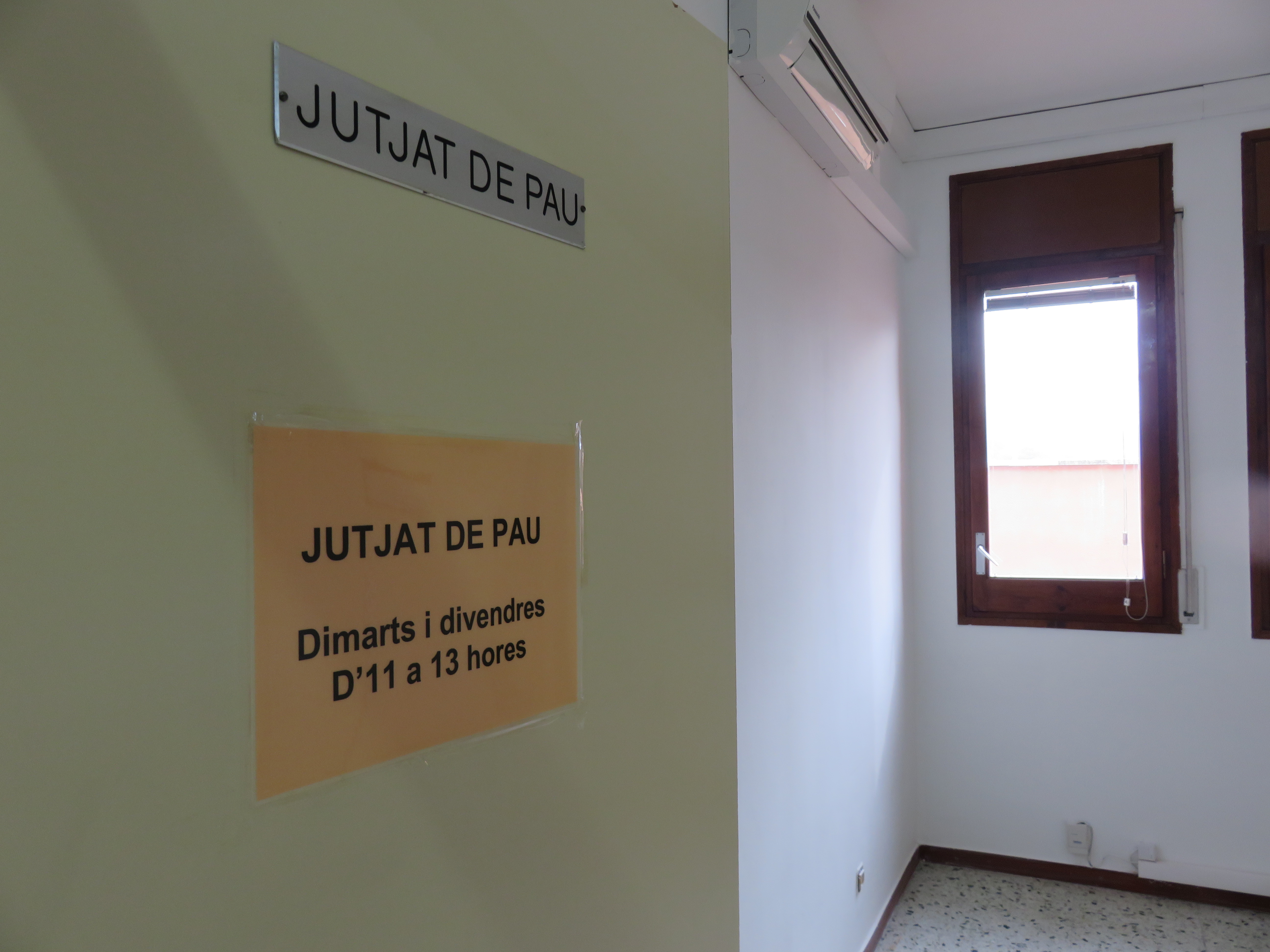 L'Ajuntament millora les instal·lacions del Jutjat de Pau